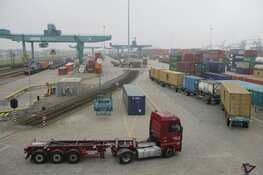 Uithalers Rotterdamse haven blijven langer vastzitten