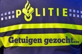 Overvaller blijft alleen achter, politie zoekt getuigen