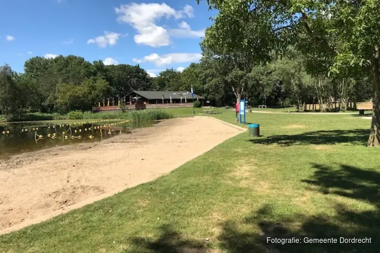 Provincie verlengt negatief zwemadvies voor recreatieplas Merwelanden