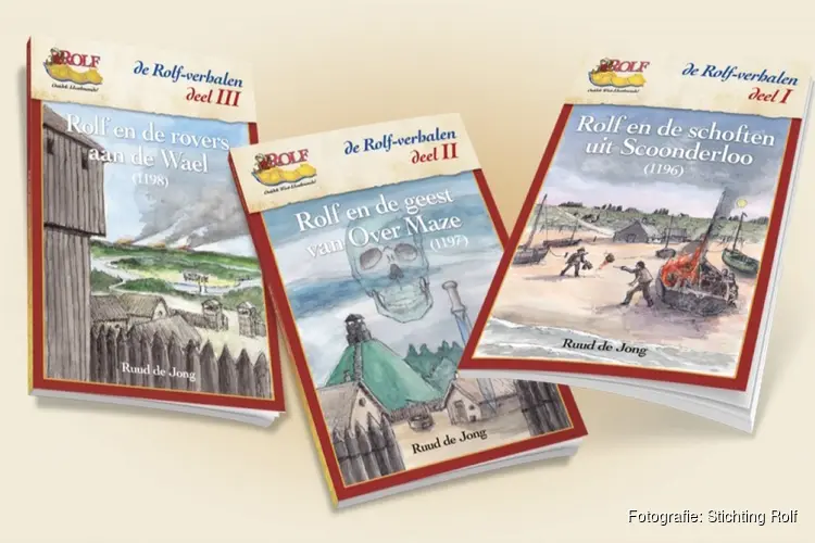 Rolf boekenserie nu ook in bibliotheek Dordrecht