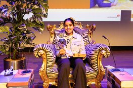 Jayshri Sundaram is de voorleeskampioen van Zuid-Holland!