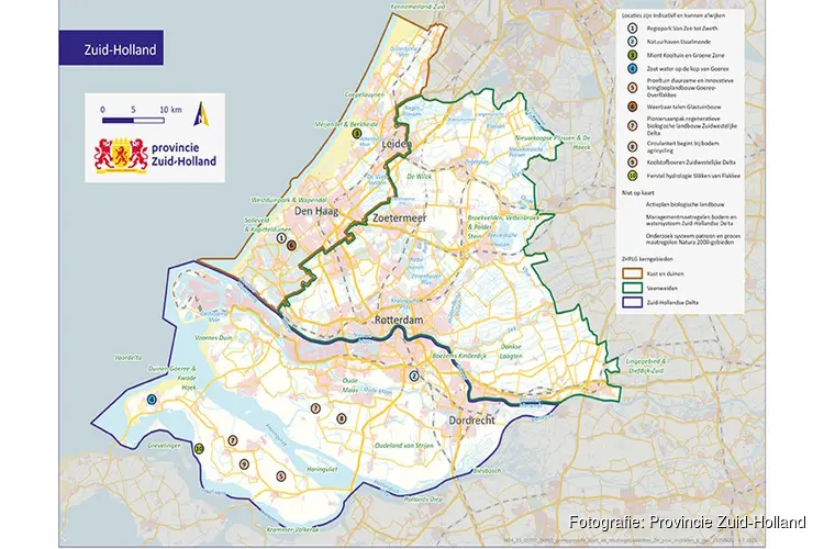 Provinciale Staten van Zuid-Holland maken extra geld vrij voor landelijk gebied