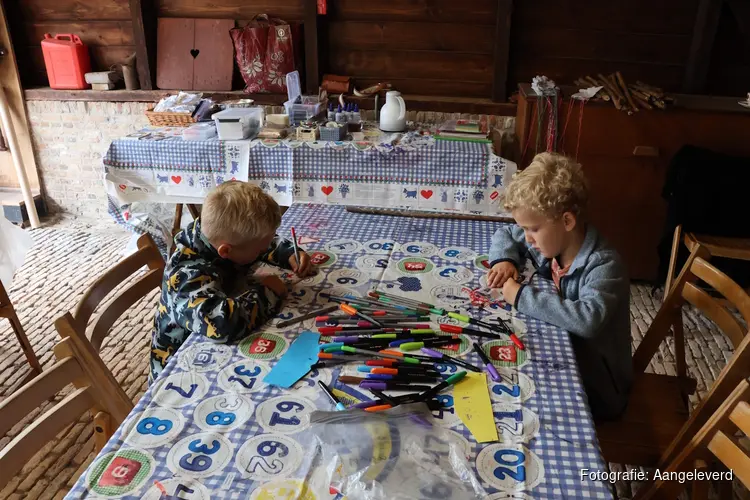Knutselen bij het Streekmuseum in de herfstvakantie