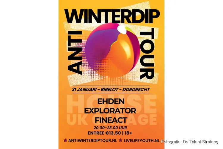 Anti-Winterdip-Tour strijkt neer in Bibelot Dordrecht