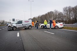 Aanrijding op A29 richting Barendrecht