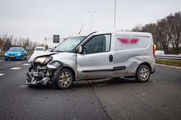 Aanrijding op A29 richting Barendrecht