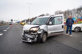 Aanrijding op A29 richting Barendrecht