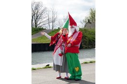 Vier Pasen met kabouter Spruiteprak