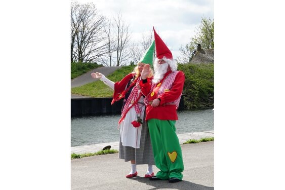 Vier Pasen met kabouter Spruiteprak