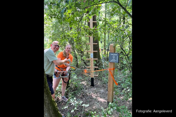 Spectaculaire grijze route officieel geopend in Klimbos Dordrecht